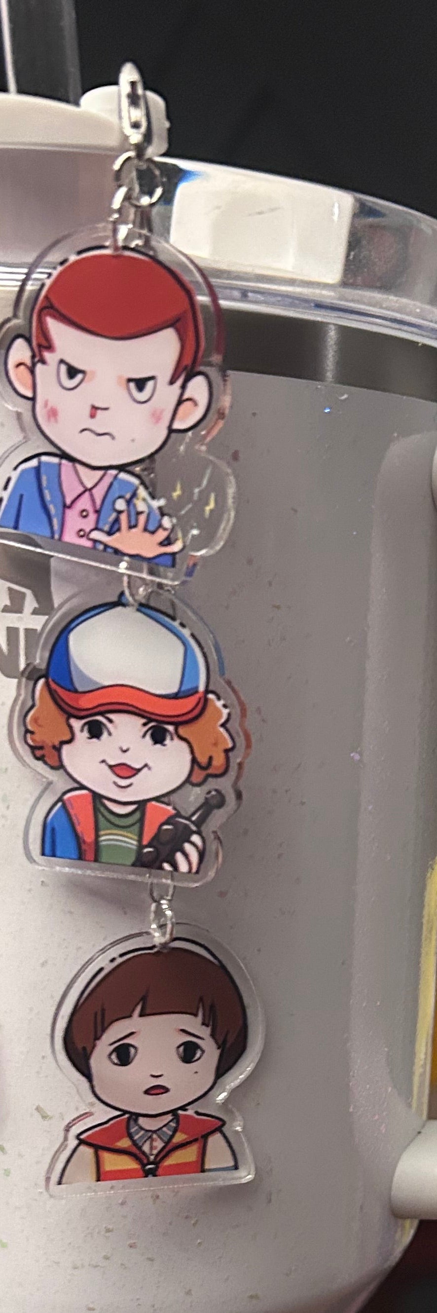 Stranger Straw Topper Dangle Charm