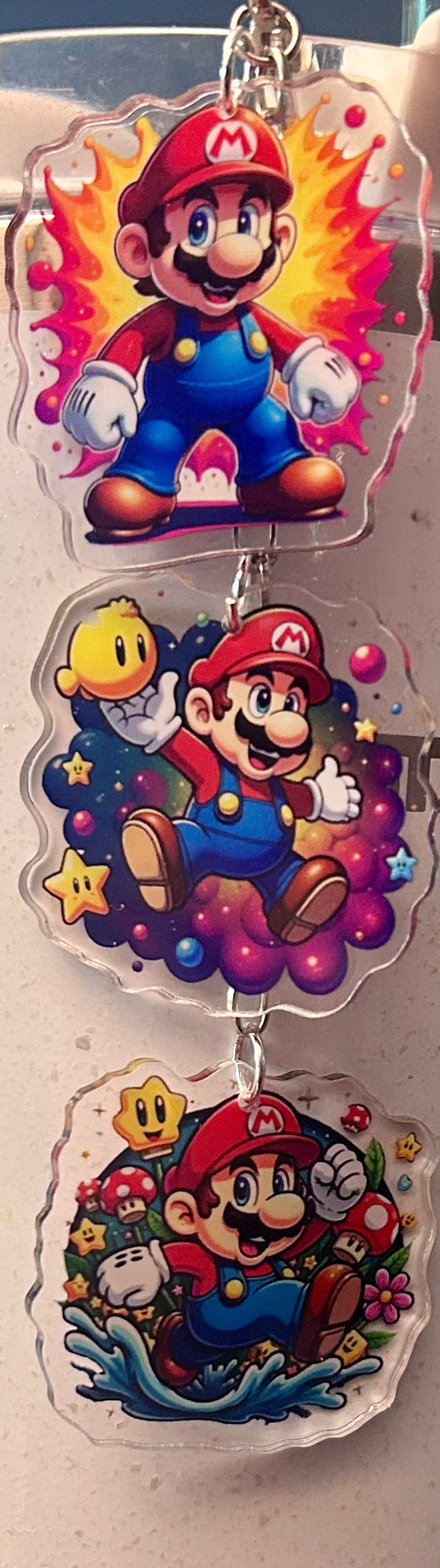 Gamer Straw Topper Dangle Charm