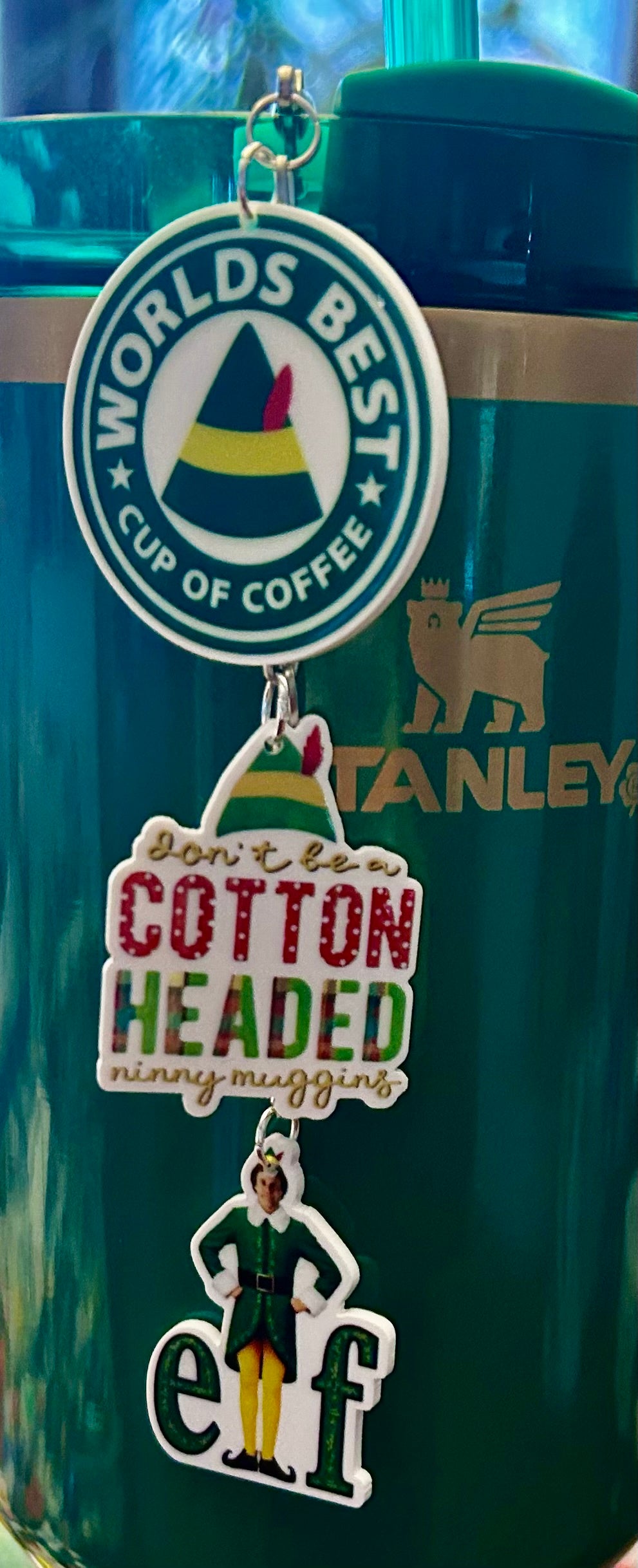 Elf Straw Topper Dangle Charm