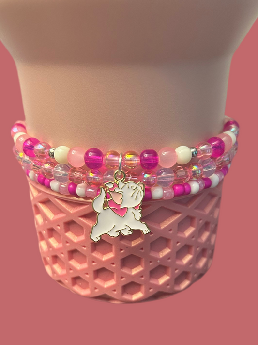 Cat Tumbler Boot Bracelet Set