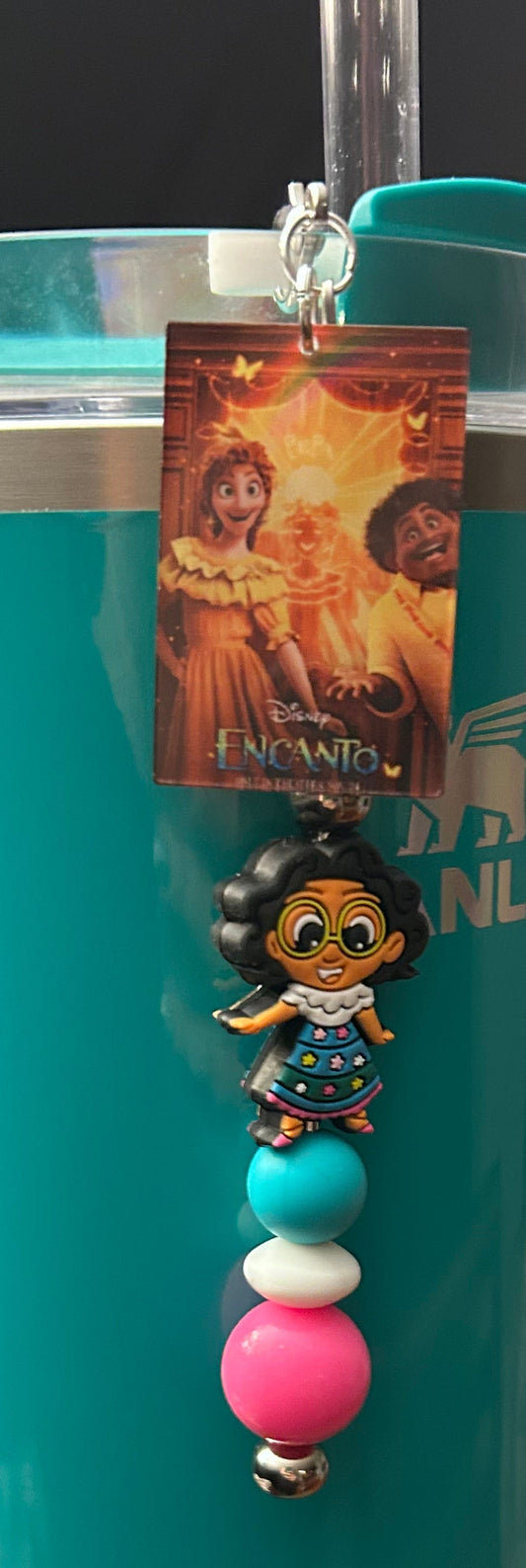 Encant Straw Topper Dangle Charm
