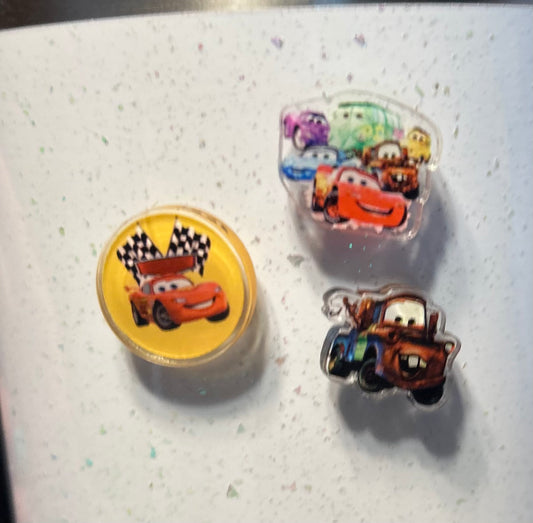 Car Set of 3 Magnets