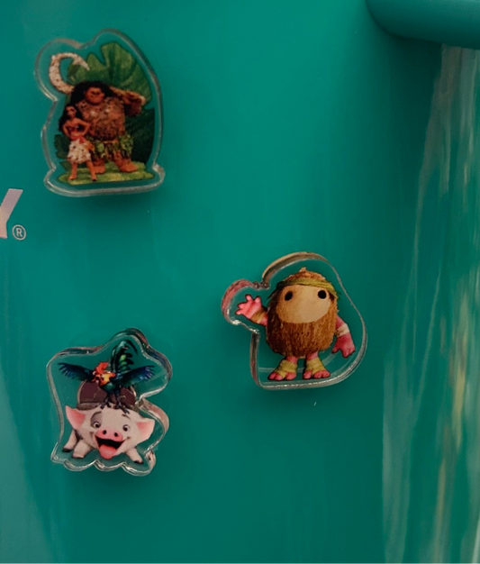 Island Princess Set of 3 Magnets