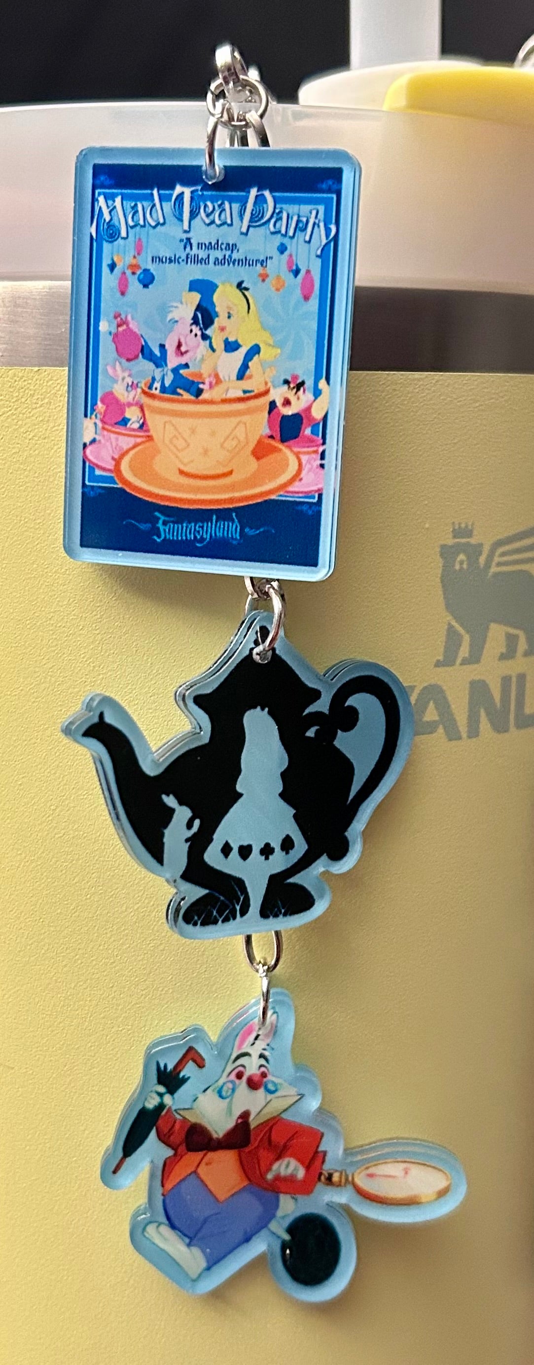 Girl Straw Topper Dangle Charm