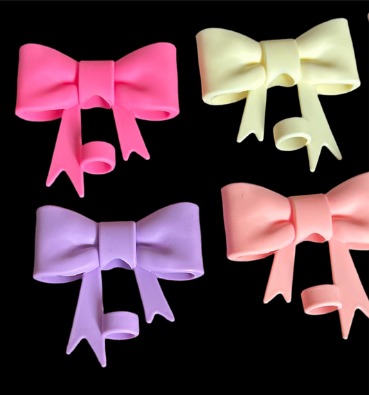 Bow Straw Topper