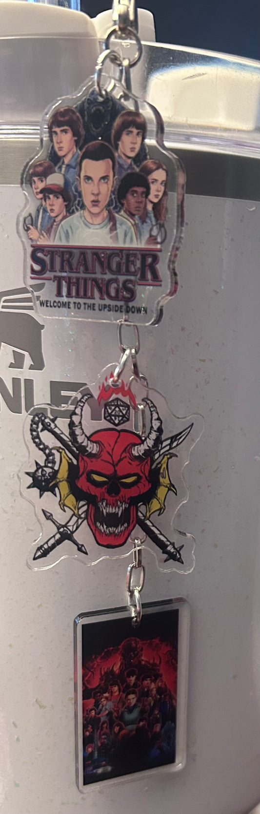 Stranger Straw Topper Dangle Charm