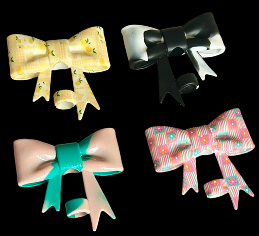 Bow Straw Topper