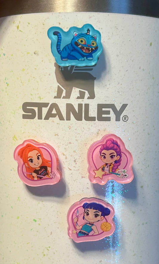 Demon Set of 4 Magnets