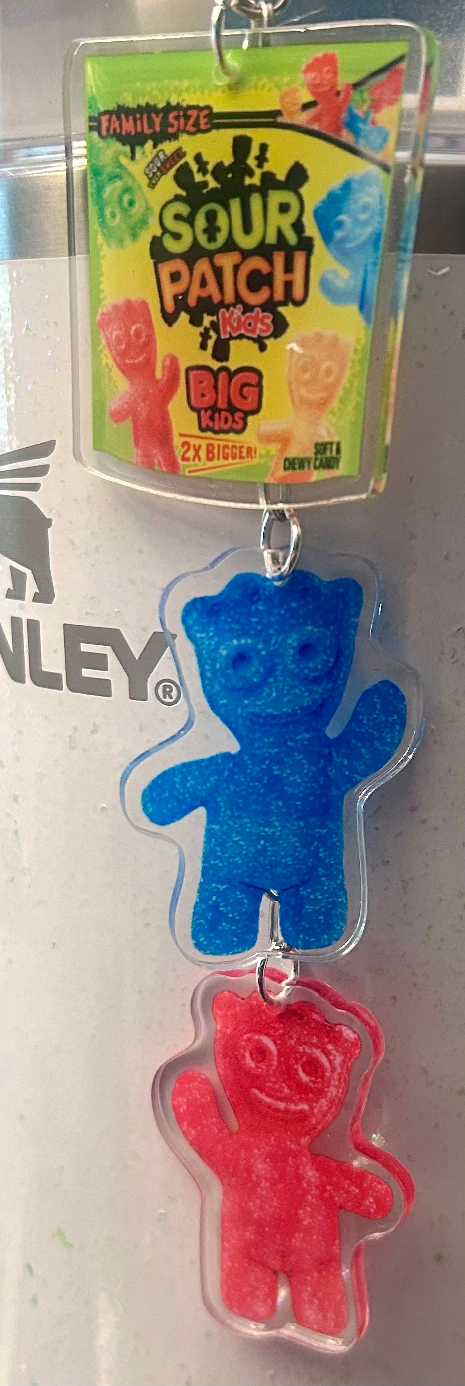 Sour Straw Topper Dangle Charm