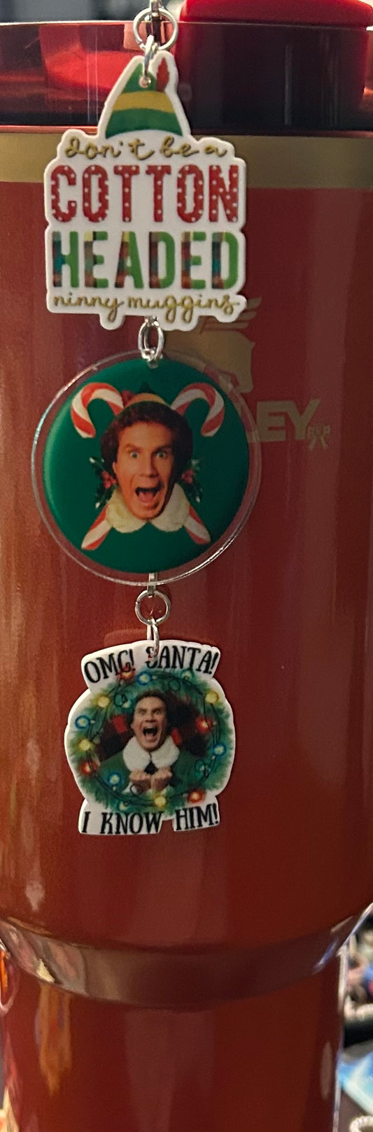 Elf Straw Topper Dangle Charm