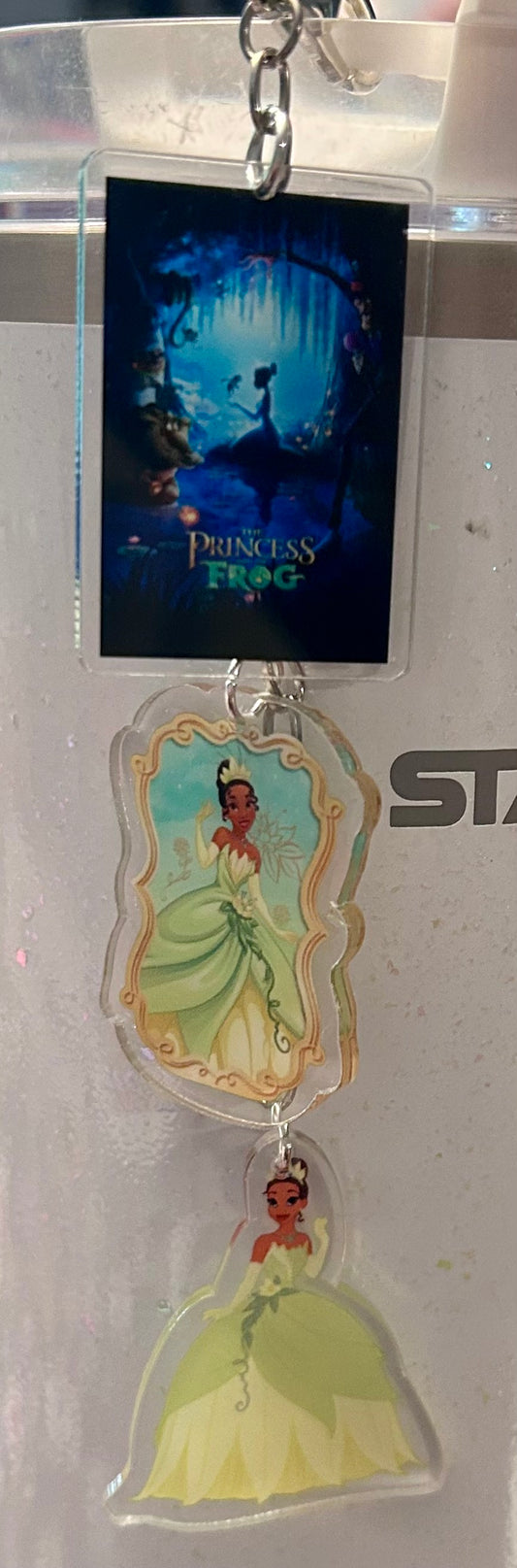 Princess Straw Topper Dangle Charm