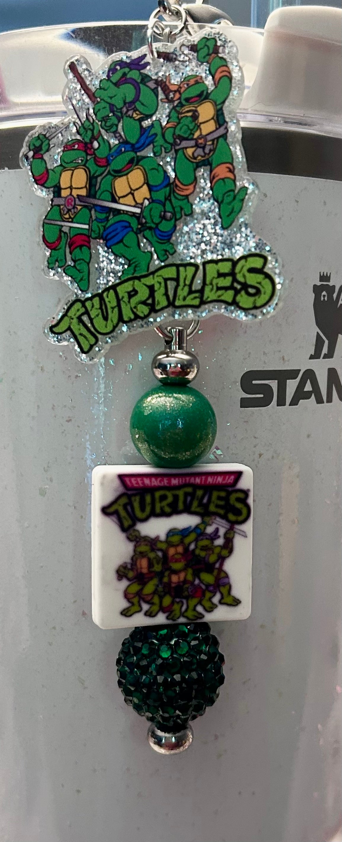 Turtles Straw Topper Dangle Charm