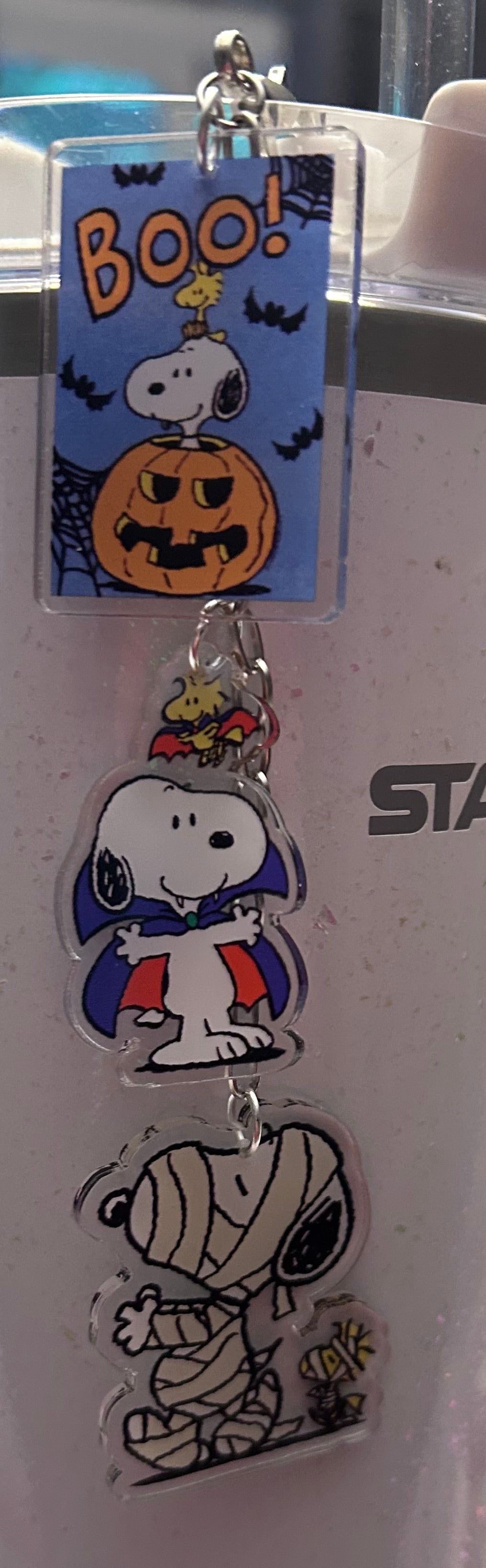 Halloween Dog Straw Topper Dangle Charm