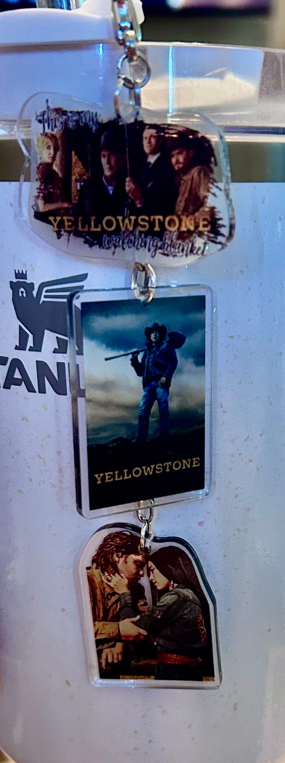 Cowboy Straw Topper Dangle Charm