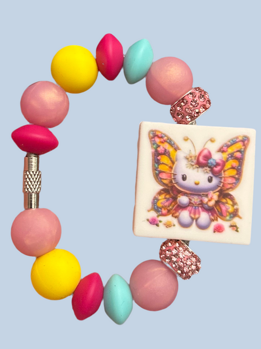 Kitty Handle Charm