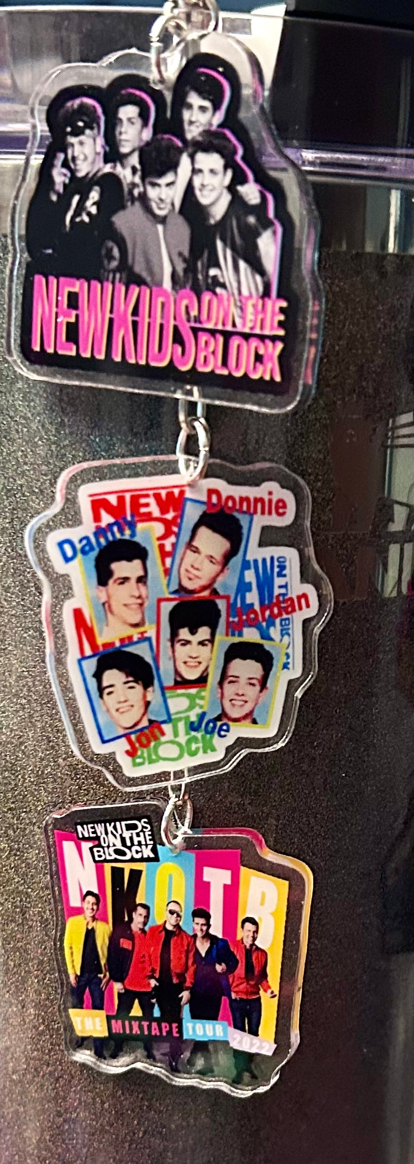 Boy Band Straw Topper Dangle Charm