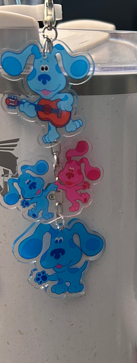 Dog Straw Topper Dangle Charm