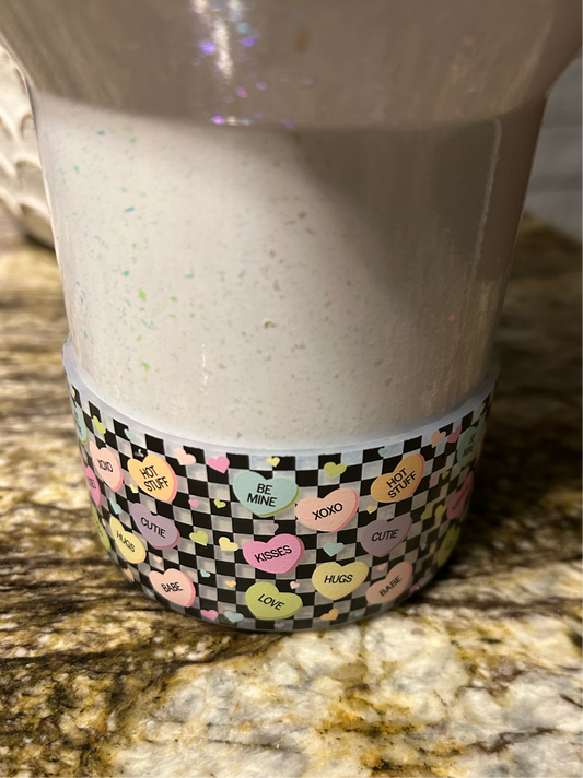 Conversation Heart Tumbler Boot