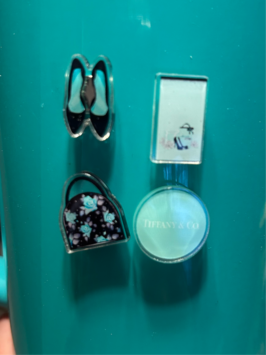 Tiff Inspired Set of 4 Magnets