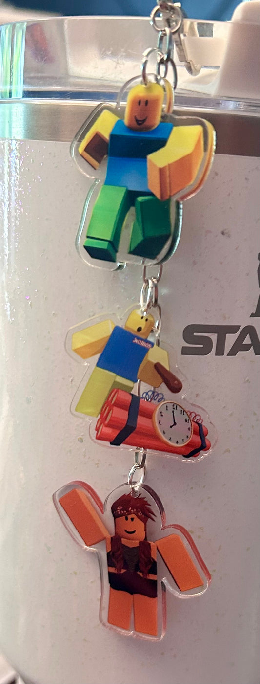Robl Straw Topper Dangle Charm