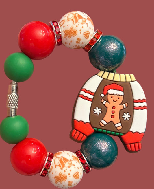 Ugly Sweater Handle Charm