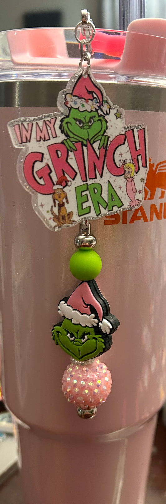 Mean One Straw Topper Dangle Charm