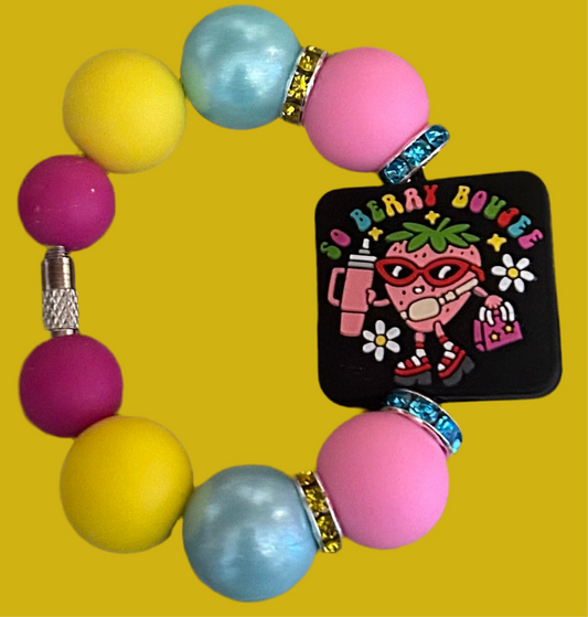 Berry Boujee Handle Charm