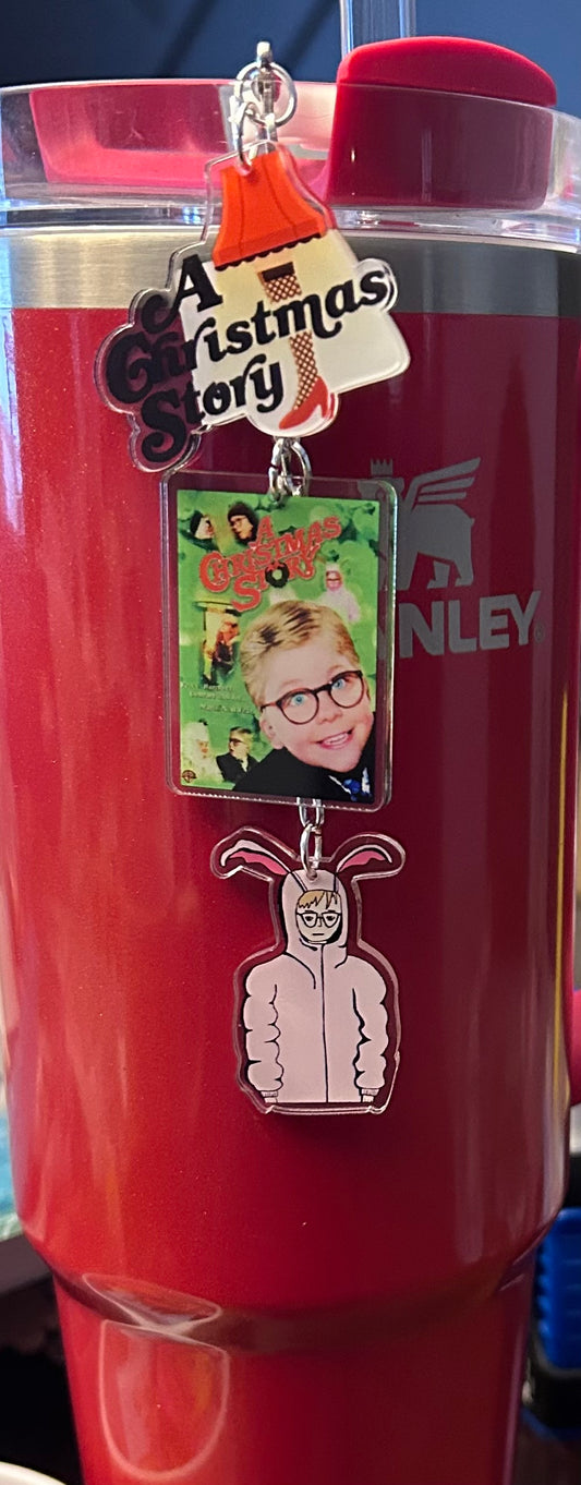 Story Friends Straw Topper Dangle Charm