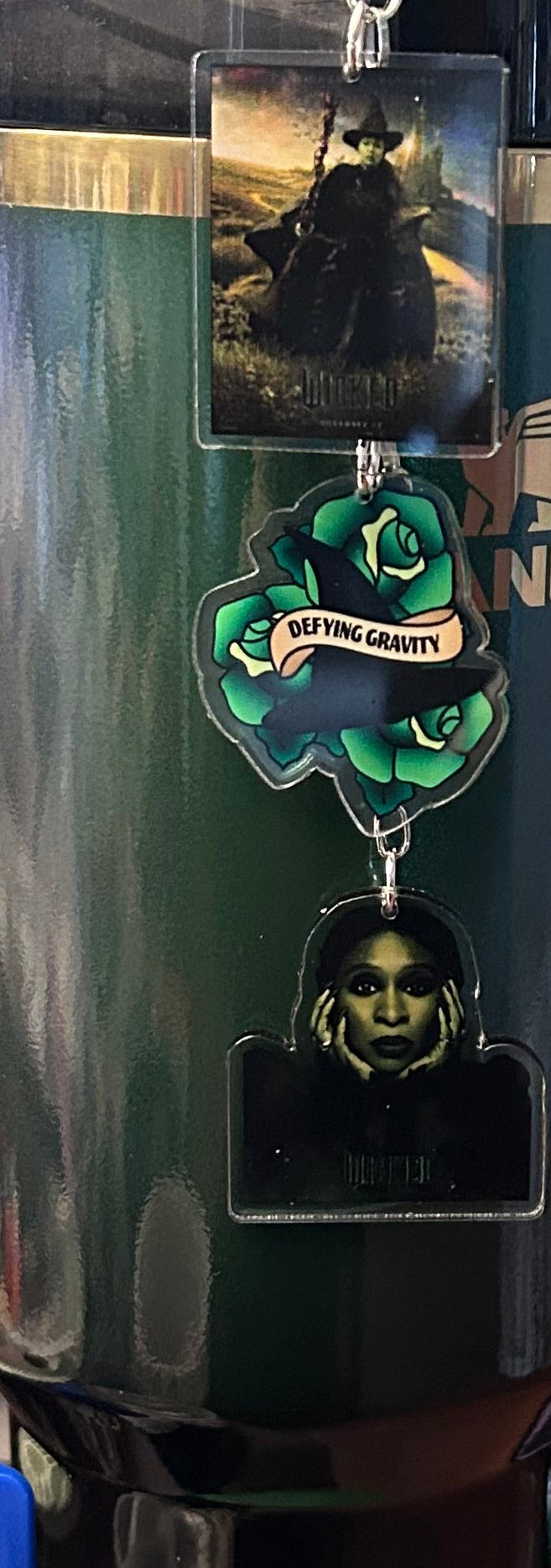 Witch Straw Topper Dangle Charm