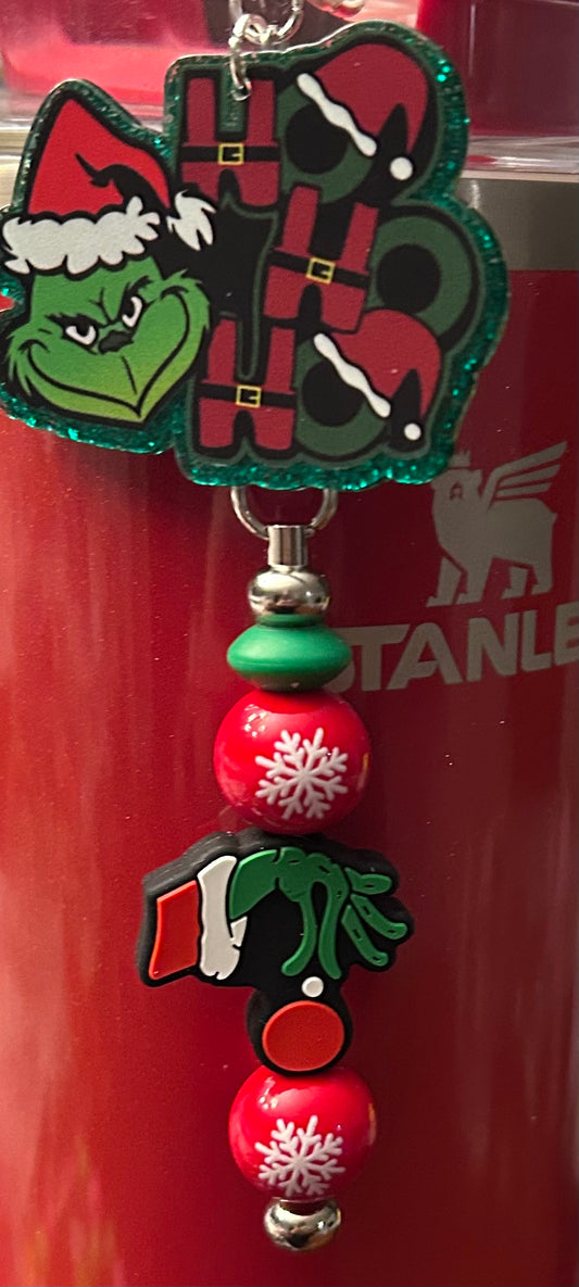 Mean One Straw Topper Dangle Charm