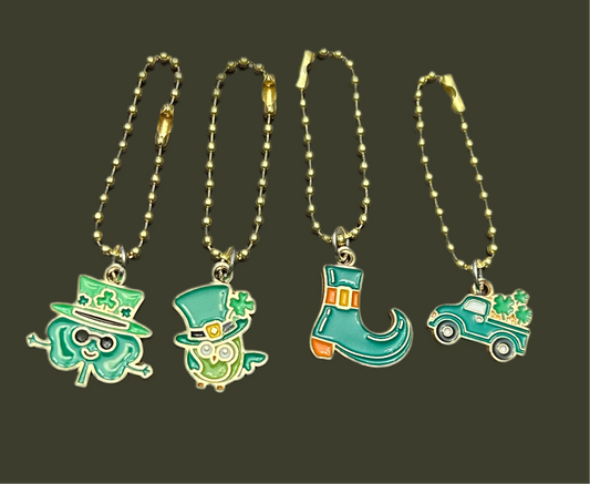 St Patricks Day Cup Handle Tumbler Charm