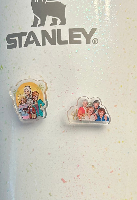 Golden Set of 2 Magnets