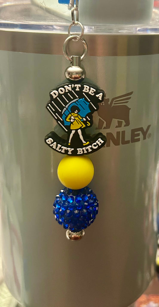Salty Straw Topper Dangle Charm