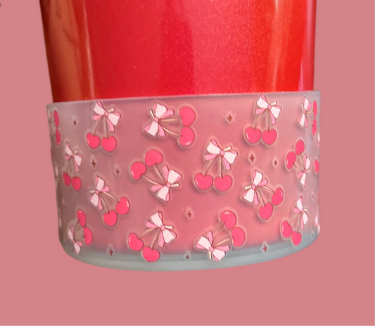 Tumbler Boot Cherry Clear