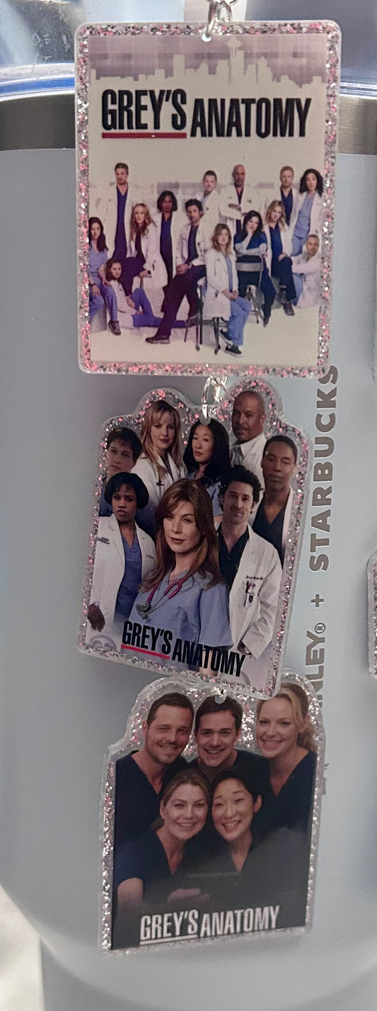 Doctor Straw Topper Dangle Charm