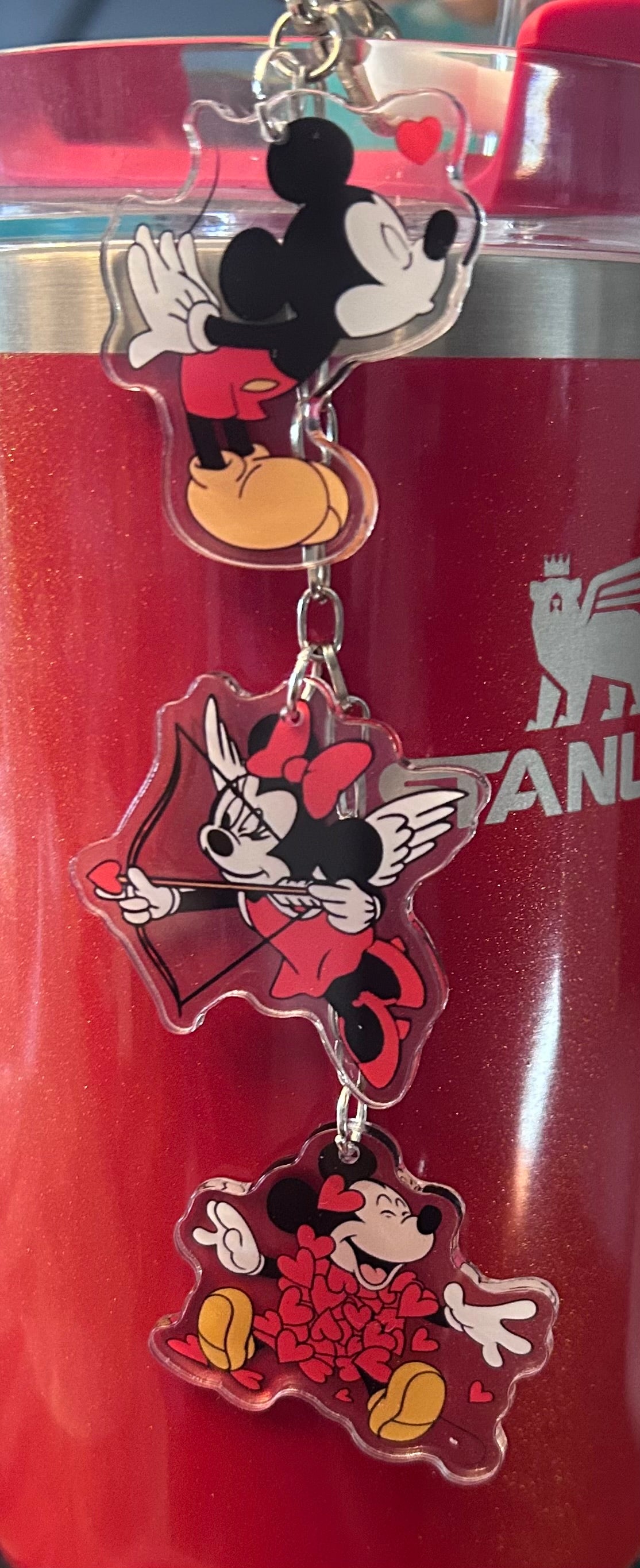 Mouse Straw Topper Dangle Charm