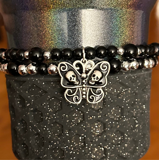 Damask Boot Bracelets
