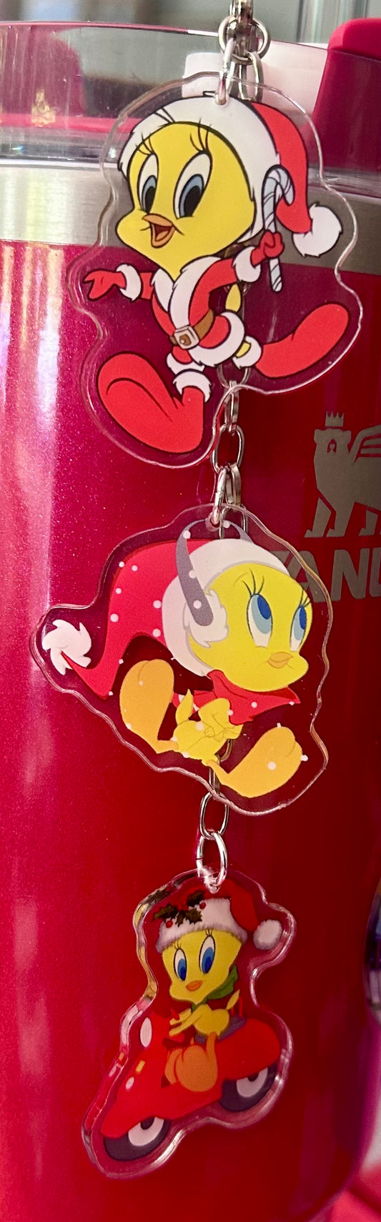 Bird Straw Topper Dangle Charm