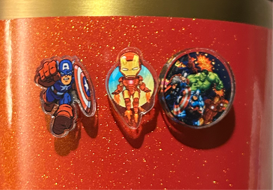 Hero Inspired Set of 3 Magnets