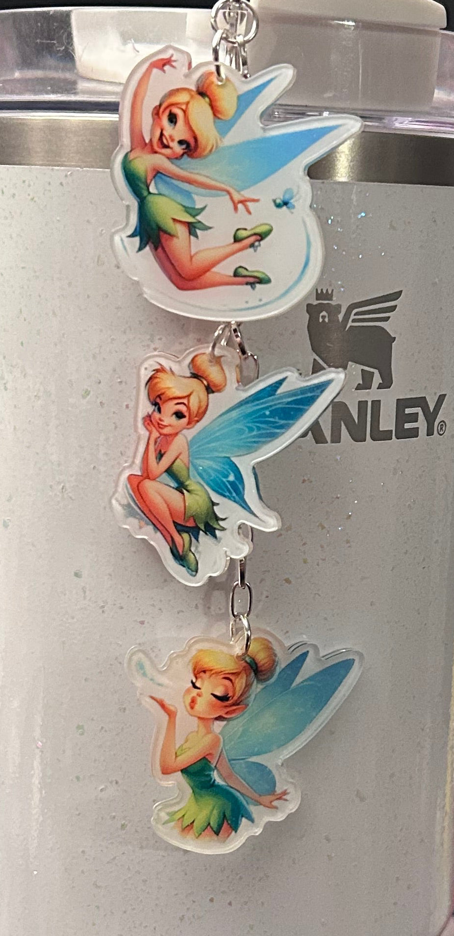 Tink Straw Topper Dangle Charm