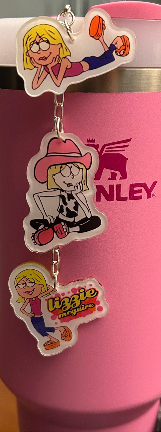 Liz Straw Topper Dangle Charm