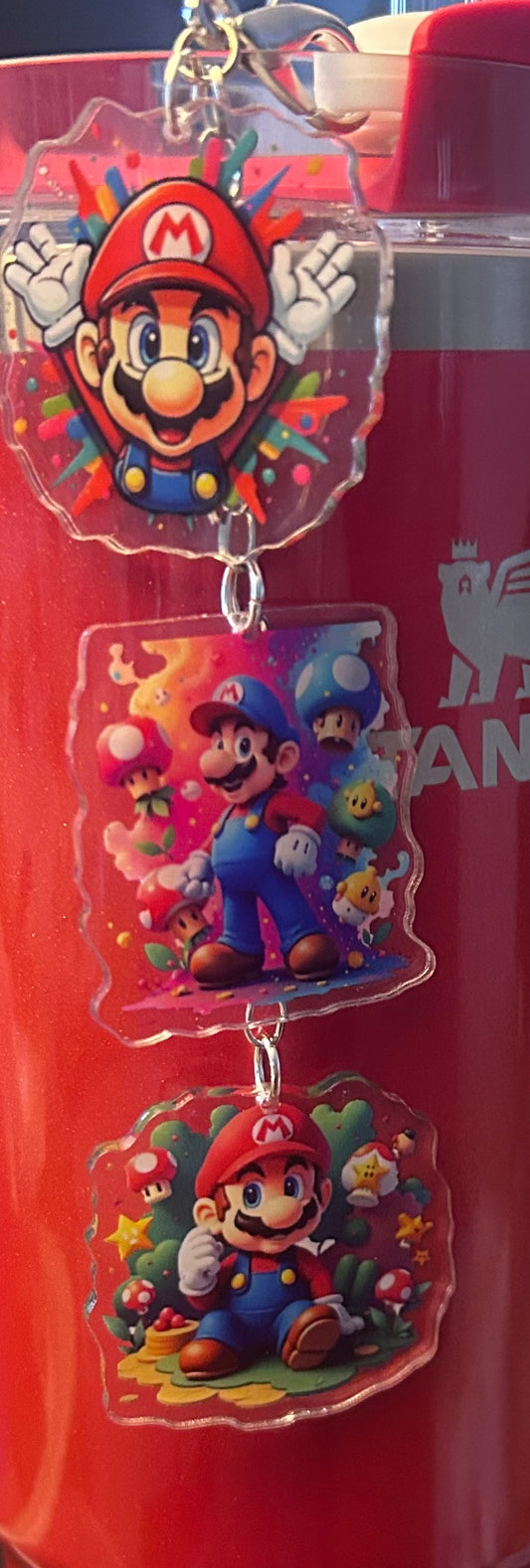 Gamer Straw Topper Dangle Charm