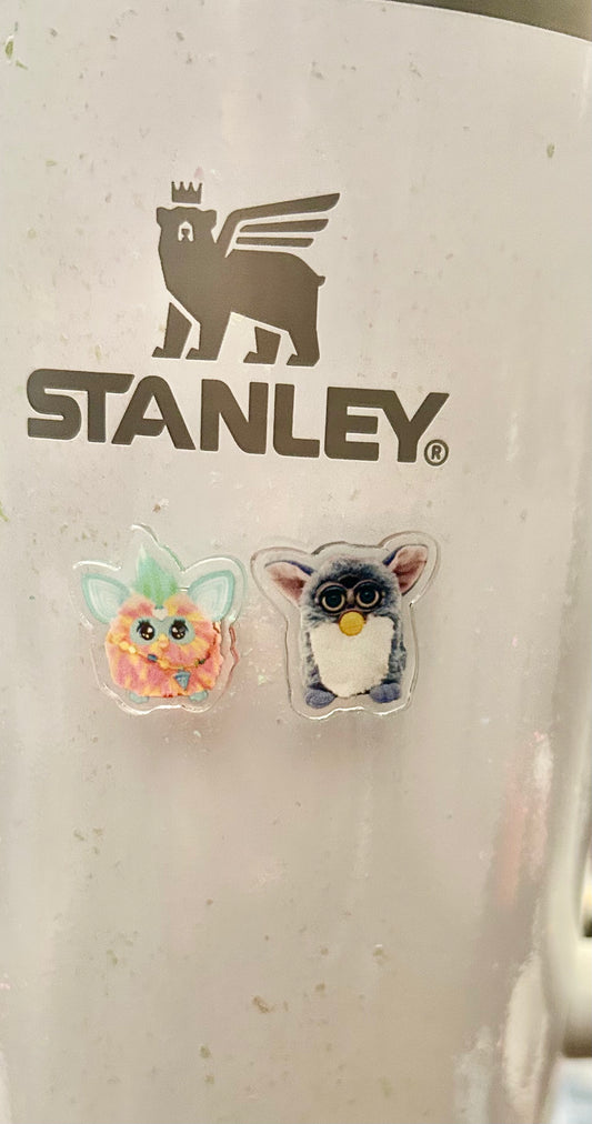 Furry Set of 2 Magnets