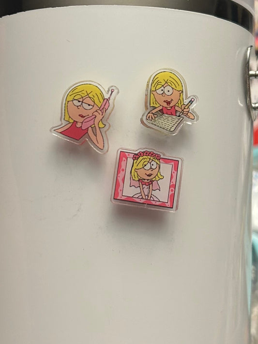 Liz Inspired Set of 3 Magnets
