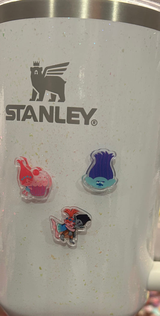 Trolls Set of 3 Magnets