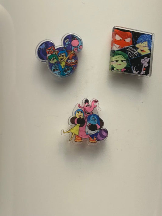 Emotions Inspired Set of 3 Magnets