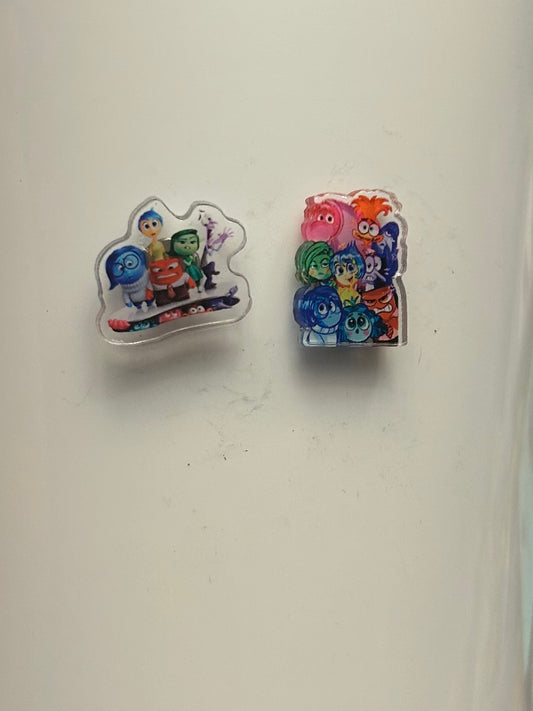 Emotions Inspired Set of 2 Magnets