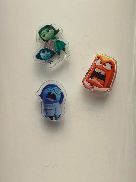 Emotions Inspired Set of 3 Magnets